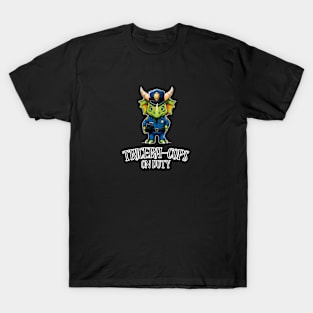 Dinosaur Pun Triceracops T-Shirt